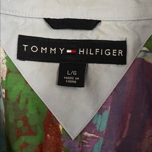 Tommy Bahama Multicolor Map Print Men's Shirt